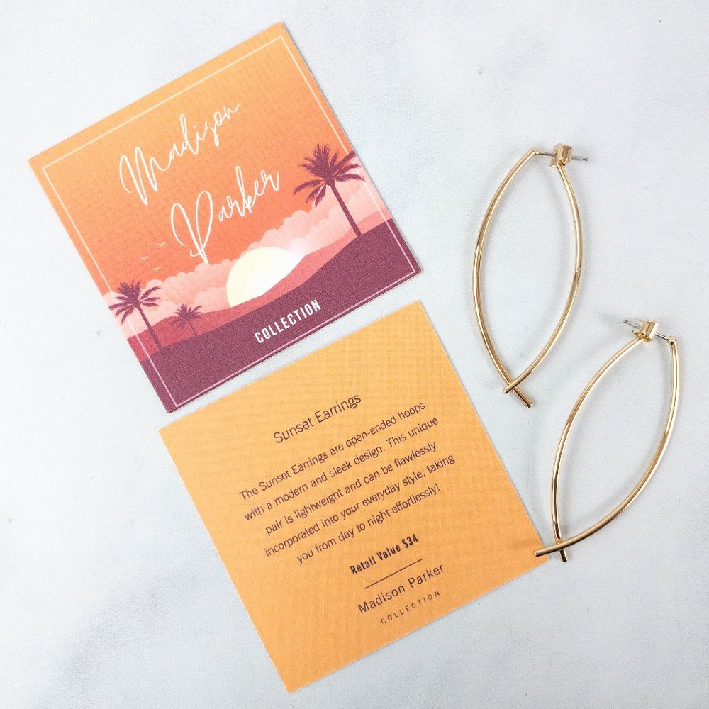 Madison Parker Collection Sunset Earrings